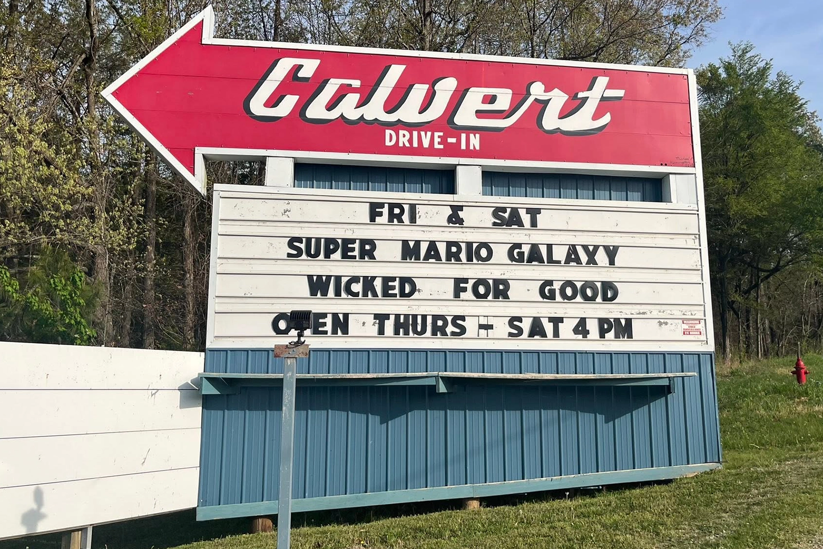 The Calvert Drive-In Theater